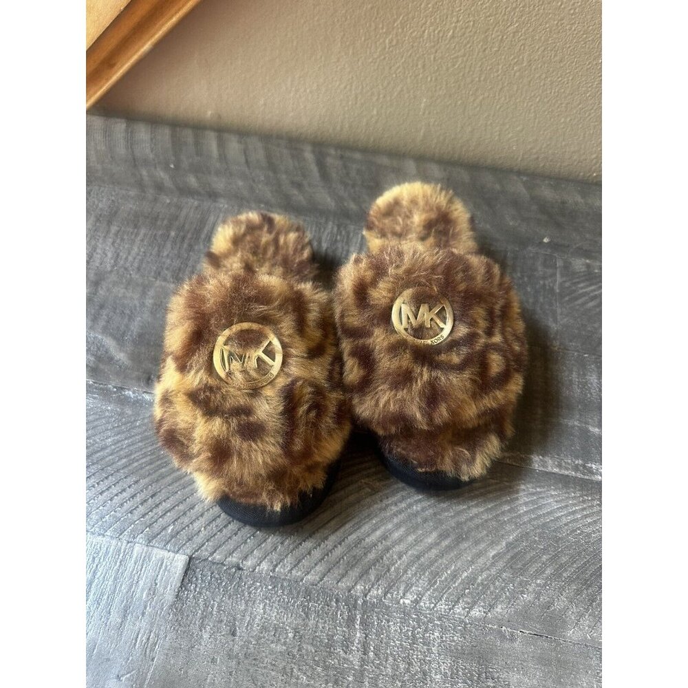Michael Kors Kids Shoes in Brown and Gold